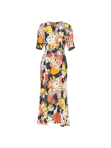 Dries Van Noten Dries Van Noten Runway floral midi dress (view 1)