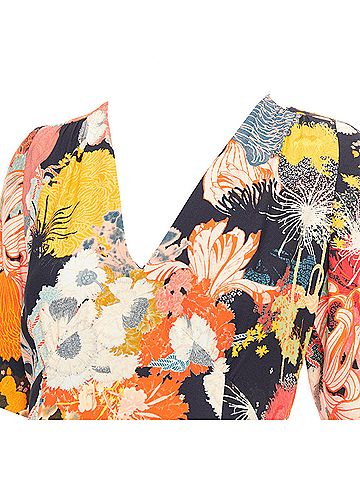 Dries Van Noten Dries Van Noten Runway floral midi dress (view 2)