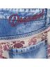 Dsquared2 100% Denim Blue Dsquared2 pink cut off mini shorts Size 2 - photo 2