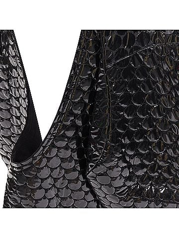 Comme des Garçons Comme Des Garcons PVC bubble quilted cutout dress (view 2)