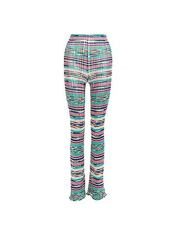 Missoni Missoni colorful psychedelic stripe high waisted pants (view 1)