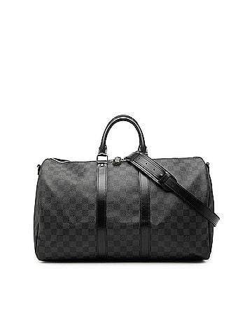 Louis Vuitton Damier Graphite Keepall Bandouliere 45 (view 1)
