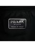 Prada 100% Nylon Black Tessuto Acrylic Handle Bag One size - photo 6