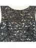 Ralph Lauren 97% Polyester 3% Elastane 66% Cotton 21% Nylon 13% Viscose 82% Polyester 18% Elastane 100% Polyester Floral Black White Cocktail Dress Size 2 - photo 5