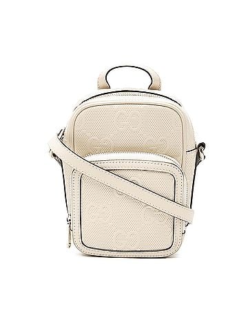 Gucci Mini GG Embossed Perforated Calfskin Satchel (view 1)