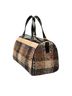 Burberry 100% Wool Brown Plaid Wool Boston Bag One size - photo 3