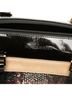 Burberry 100% Wool Brown Plaid Wool Boston Bag One size - photo 6