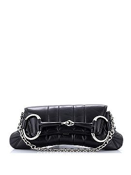 Gucci Horsebit Chain Shoulder Bag Vertical Quilted Leather Large (view 1)