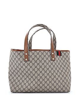 Gucci Web Loop Tote GG Coated Canvas Medium (view 1)