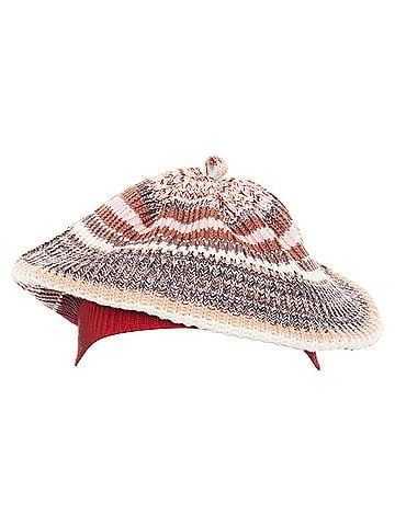 Missoni Missoni striped wool blend knitted beret hat (view 1)