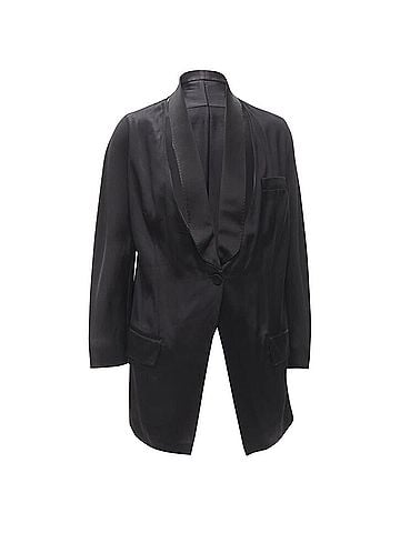 Givenchy Givenchy Riccardo Tisci cut out collar blazer (view 1)