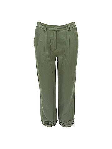 Alexander Wang Alexander Wang Twill Panelled Back Pockets Ruched Hem Safari Pants (view 1)