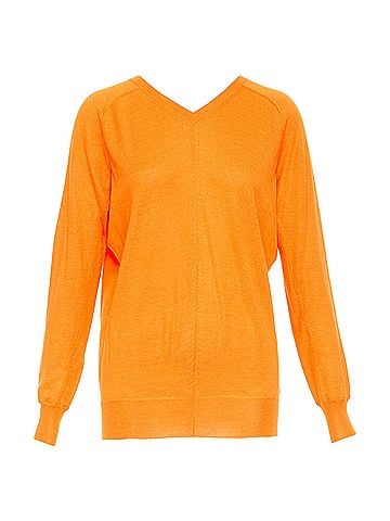 Hermès Hermes dual V-neck raglan sleeves sweater (view 1)