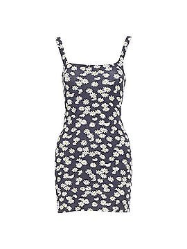 Reformation Reformation Becky tencel daisy print double layer mini dress (view 1)