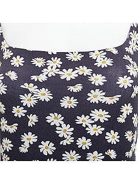 Reformation Reformation Becky tencel daisy print double layer mini dress (view 2)