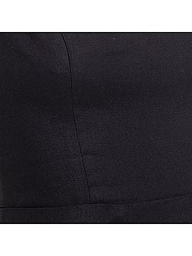Reformation Reformation Bridgton linen cap sleeves sweetheart midi dress (view 2)