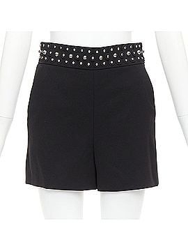 Kea and Joby Red Valentino studded floral laser applique shorts (view 1)