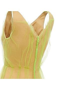 Prada Prada Runway technical tulle overlay bubble dress (view 2)