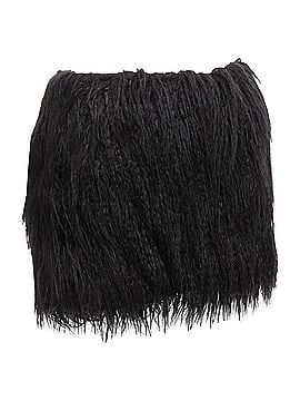 Saint Laurent Saint Laurent faux fur mini skirt (view 2)