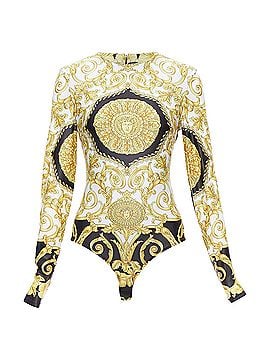 Versace Versace Tribute Medusa Barocco long sleeve bodysuit top (view 1)