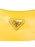 Prada 100% Leather Yellow Brushed Leather Cleo Shoulder Bag One size - photo 6