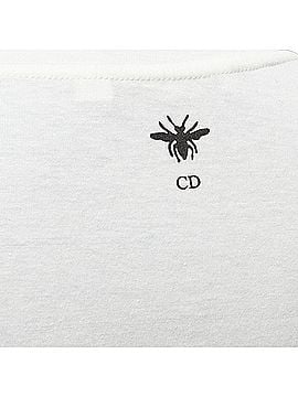 Christian Dior Dior Lucky Dior Zodiac Pixel Print Cotton Linen Short Sleeve Tshirt (view 2)