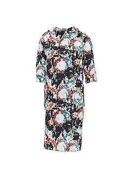 MARNI Marni graphic splash paint print cotton oriental cut dress (view 1)