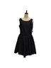 Taylor Solid Black Casual Dress Size 14 - photo 4