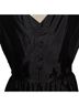 Taylor Solid Black Casual Dress Size 14 - photo 6