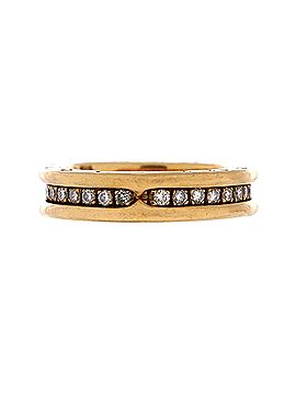 Bvlgari B.Zero1 One Band Ring 18K Yellow Gold and Diamonds (view 1)