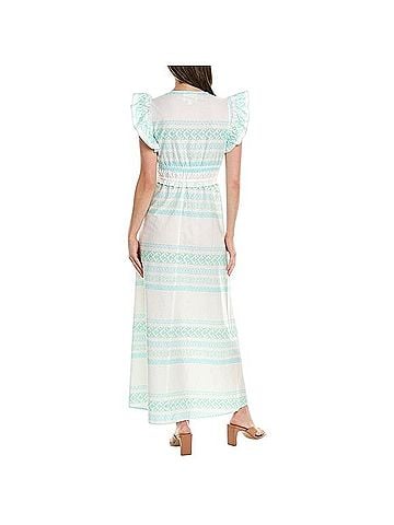 Sail to Sable Cap Sleeve Maxi Dress Casual Dress (view 2)