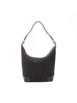 Gucci Gucci GG pattern shoulder bag/handbag, canvas and leather, women's, brown, 143744 (view 1)
