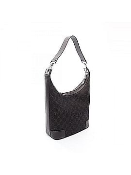 Gucci Gucci GG pattern shoulder bag/handbag, canvas and leather, women's, brown, 143744 (view 2)