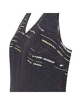 Luisa Beccaria Luisa Beccaria wool tweed silver sequins embroidered dress (view 2)