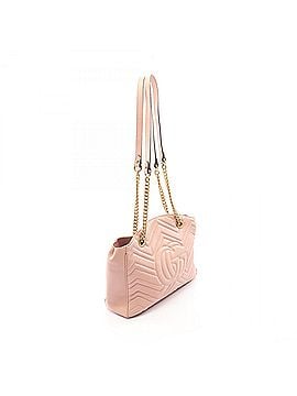 Gucci Gucci GG Marmont Shoulder Bag/Handbag, Leather, Women's, Pink, 443501 (view 2)