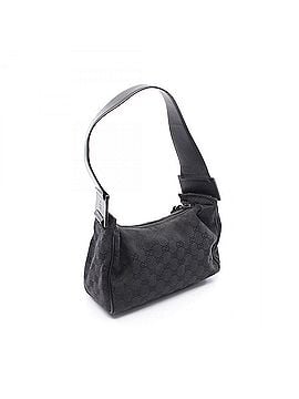 Gucci Gucci GG Canvas Shoulder Bag Handbag Leather Women's Black 92699 (view 2)