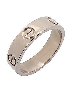 Cartier Cartier Love Ring, 18K White Gold (18KWG), Silver Tone, B4084700 (Men's/Women's) (view 1)