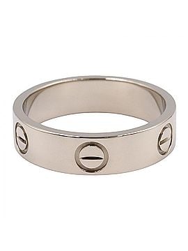 Cartier Cartier Love Ring, 18K White Gold (18KWG), Silver Tone, B4084700 (Men's/Women's) (view 2)