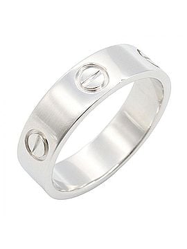Cartier Cartier Love Ring, 18K White Gold (18KWG), Silver Tone, B4084700 (view 1)