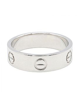 Cartier Cartier Love Ring, 18K White Gold (18KWG), Silver Tone, B4084700 (view 2)