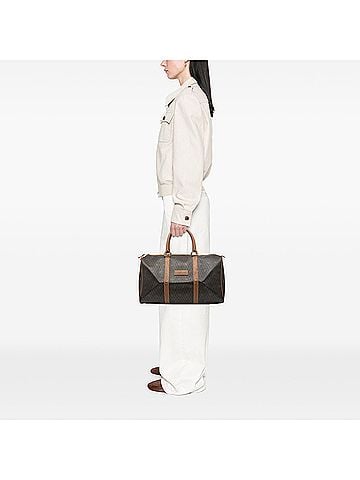 Dior Honeycomb Coated Canvas Travel Bag (view 2)