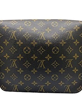 Louis Vuitton LOUIS VUITTON Louis Vuitton Monogram Cartouchiere M51252 Shoulder Bag Brown Men's Women's (view 2)