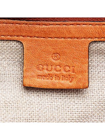 Gucci Medium GG Canvas Bamboo Tassel Tote (view 2)