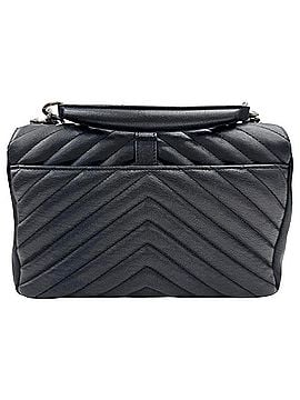 Saint Laurent SAINT LAURENT Monogram College Chain Shoulder Bag 487213 Calfskin Black Women's (view 2)
