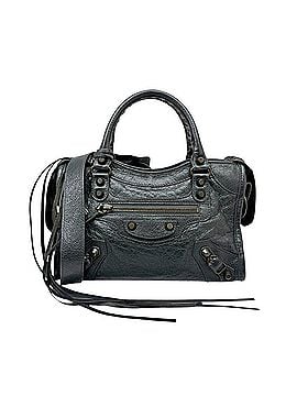 Balenciaga BALENCIAGA Mini City Leather Grey 300295 Handbag Shoulder Bag for Women (view 1)