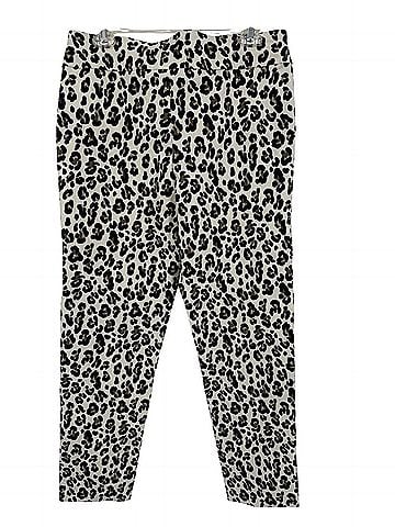 Krazy Larry Leopard Pull On Leggings (view 2)