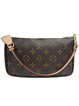 Louis Vuitton LOUIS VUITTON Louis Vuitton Monogram Pochette Accessoires M51980 Pouch Handbag Leather Women's Men's (view 2)