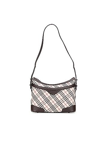 Burberry Nova Check Canvas Shoulder Bag (view 1)