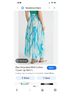 Elan Blue Green White Casual Skirt Size XL - photo 3