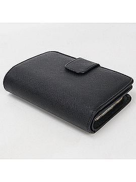 Prada PRADA bi-fold wallet 1ML225 Saffiano leather women's black (view 2)